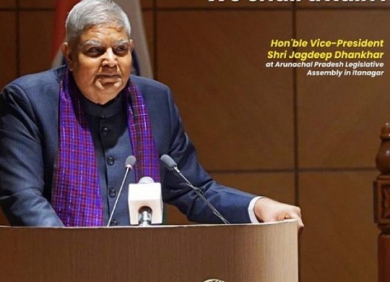 Vice-President addresses the Special Session of the Arunachal Pradesh Legislative Assembly in Itanagar Vice-President addresses the Special Session of the Arunachal Pradesh Legislative Assembly in Itanagar
